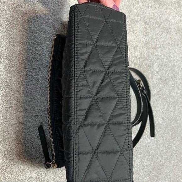 Kate Spade Black Quilted Women's Miri crossbody bag EUC - Picture 8 of 12